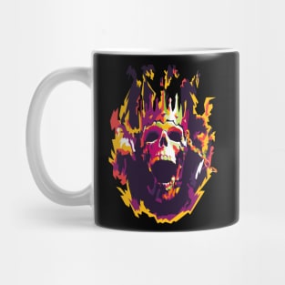 halloween skull Mug